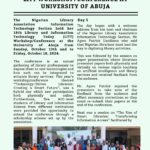 NLA IT SECTION HOLDS 18TH ANNUAL LITT WORKSHOP/CONFERENCE AT UNIABUJA