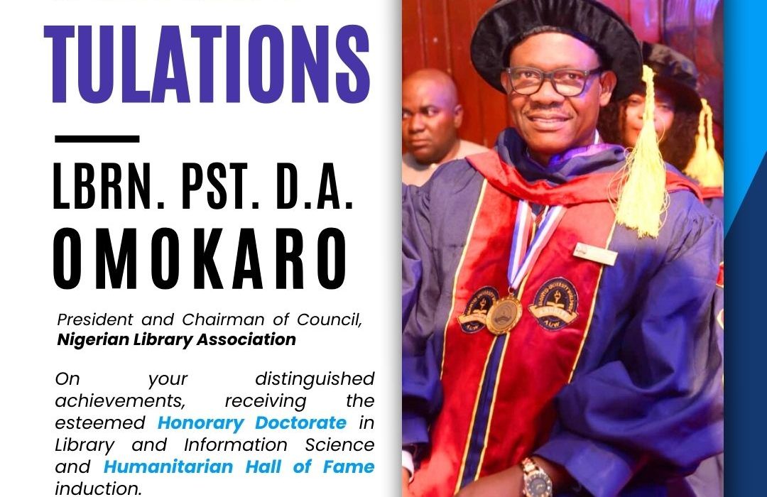 NLA President Receives Honorary Doctorate and Humanitarian Recognition