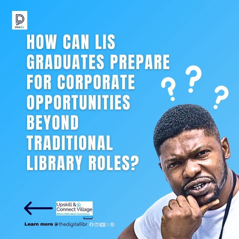 How can LIS Graduates Prepare for Corporate Opportunities Beyond Traditional Library Roles?